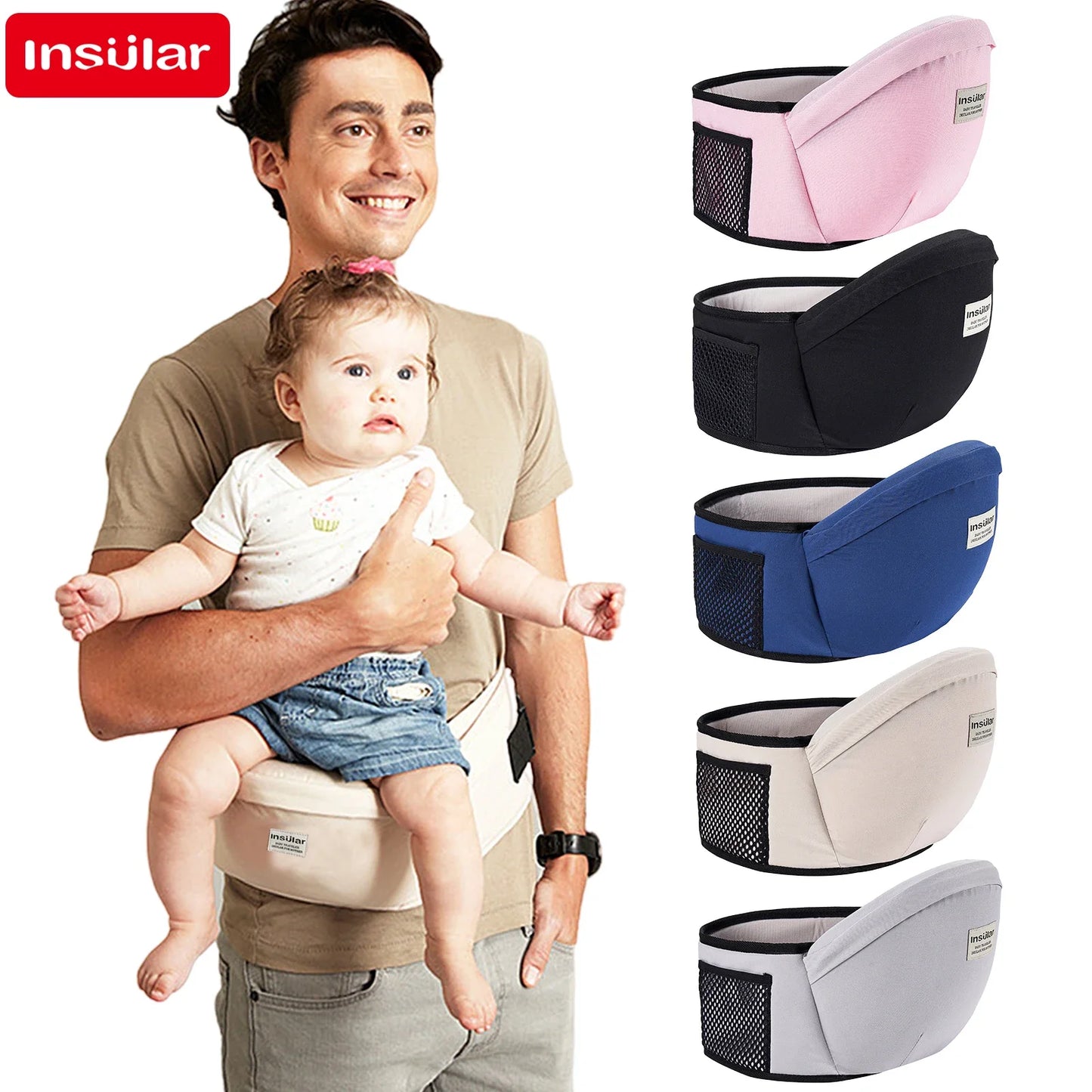 BabySafe Ergonomic Hip Seat Carrier