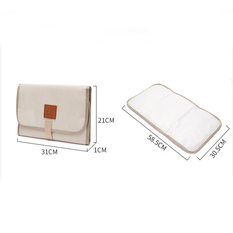 Portable Foldable Baby Changing Mat – Clean & Comfortable Diaper Changes Anywhere